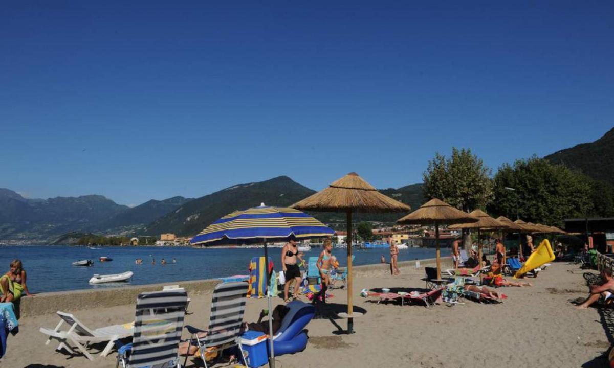 Estivo Premium Deluxe Mobile Homes On Camping Del Sole Village Iseo Luaran gambar